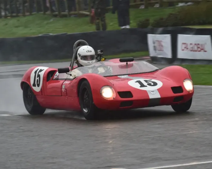 Rights Managed : CM16 3123 Robin Ellis, Elva Ford Mk7 Rights Managed : CM16 3123 Robin Ellis, Elva Ford Mk7
