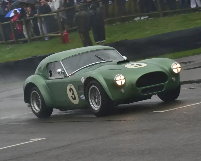 Rights Managed : CM16 3194 Bill Shepherd, Andrew Jordan, AC Cobra Rights Managed : CM16 3194 Bill Shepherd, Andrew Jordan, AC Cobra