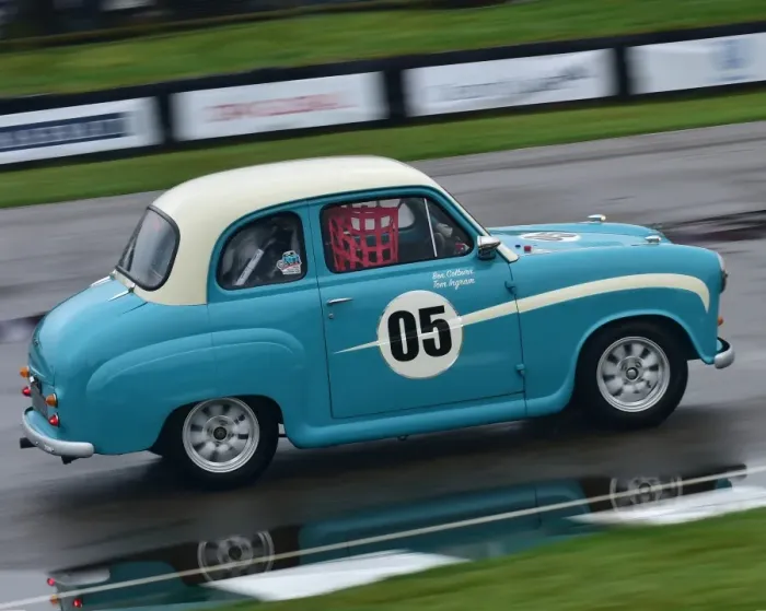 Rights Managed : CM16 3582 Tom Ingram, Ben Colburn, Austin A35 Rights Managed : CM16 3582 Tom Ingram, Ben Colburn, Austin A35