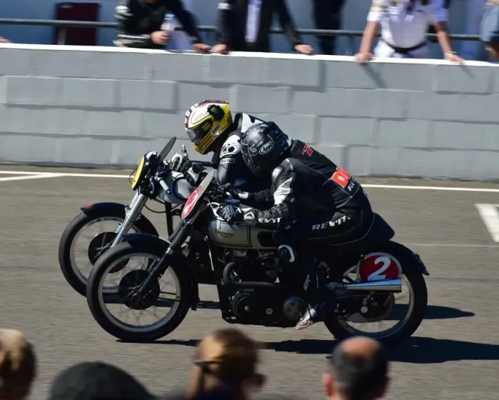 Rights Managed : CM16 3763 Glen English, John McGuinness, Norton Manx, Roger Ashby, Brian Morrison