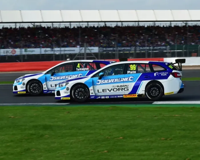 Framed Print : CM16 5059 Colin Turkington, Jason Plato, Subaru Levorg GT