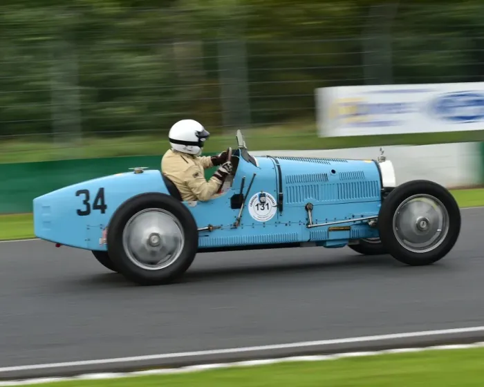 Framed Print : CM16 6950 Bo Williams, Bugatti T35B