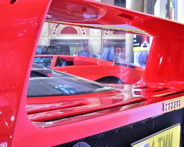 Framed Print : CM17 0070 Ferrari F40, Lamborghini Coutach Framed Print : CM17 0070 Ferrari F40, Lamborghini Coutach