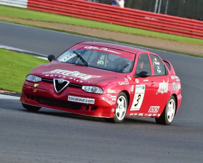 Framed Print : CM17 1505 John Pearson, Alfa Romeo 156