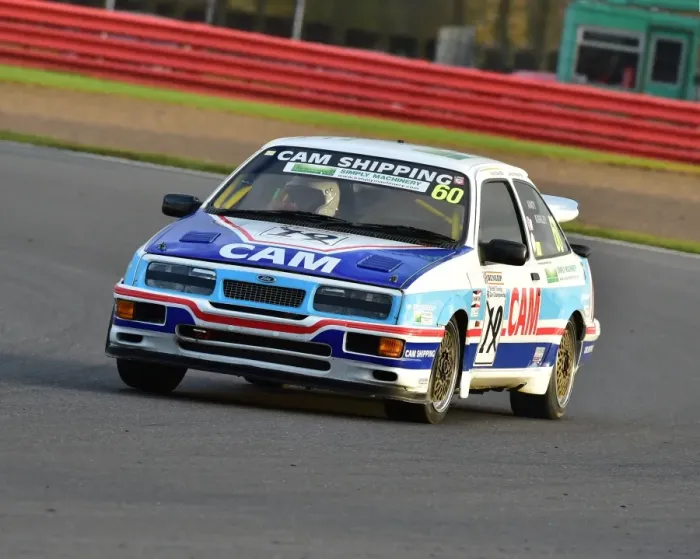Framed Print : CM17 1512 Mark Wright, Ford Sierra RS500