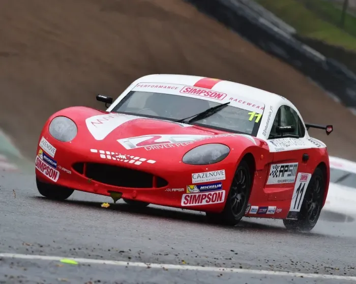 Framed Print : CM17 2588 Sebastian Priaulx, Ginetta G40 Framed Print : CM17 2588 Sebastian Priaulx, Ginetta G40