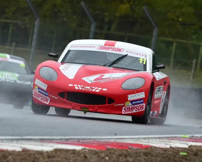Framed Print : CM17 3081 Sebastian Priaulx, Ginetta G40 Framed Print : CM17 3081 Sebastian Priaulx, Ginetta G40