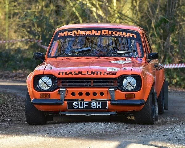 CM17 4631 Roland Brown, Terry Luckings, Ford Escort Mk 1