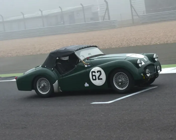 Framed Print : CM17 6299 Philip Parkinson, Triumph TR2