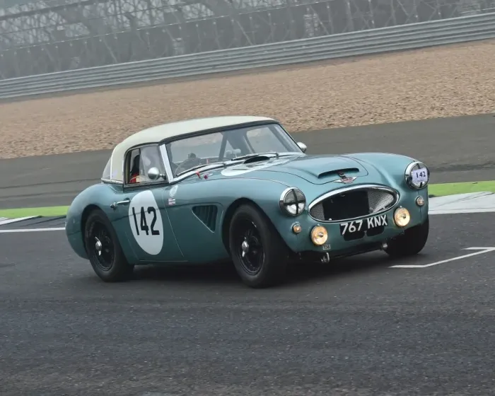 Framed Print : CM17 6370 Alex Bell, Austin Healey 3000 Framed Print : CM17 6370 Alex Bell, Austin Healey 3000