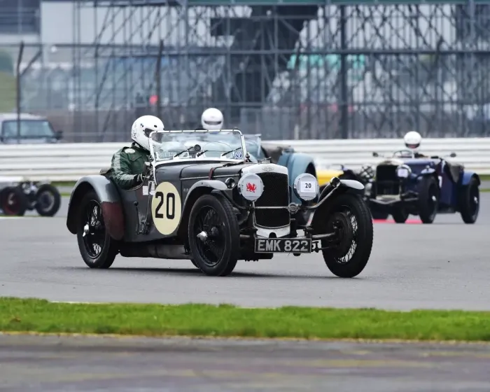 Framed Print : CM17 6716 Geraint Lewis, Frazer Nash TT replica