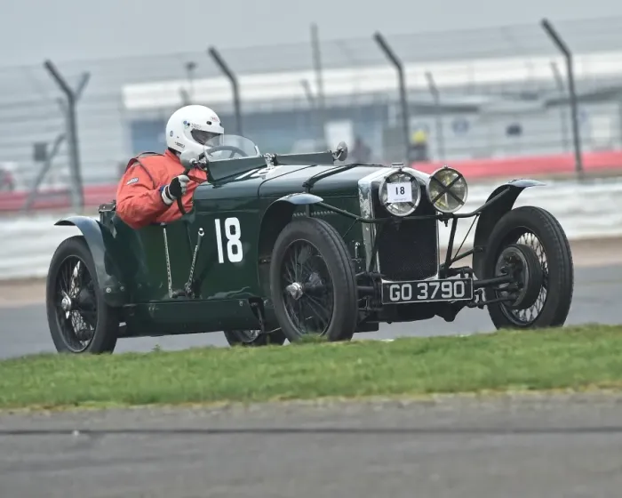 Framed Print : CM17 6799 Paul Bullett, Frazer Nash Super Sports