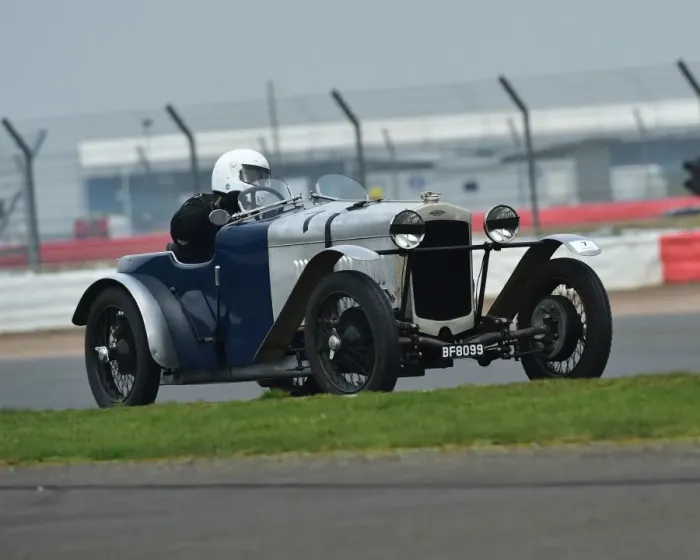 Framed Print : CM17 6803 David Johnson, Frazer Nash Super Sports