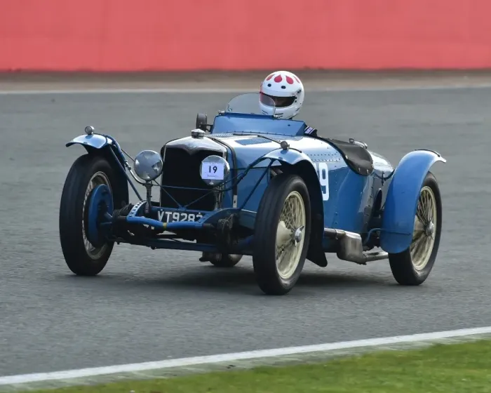Framed Print : CM17 6857 Tim Kneller, Riley TT Sprite