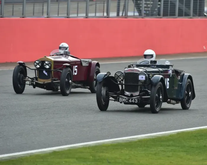 Framed Print : CM17 6875 Phillip Tillyard, Frazer Nash TT replica, Adam Smith, Frazer Nash Super Sports