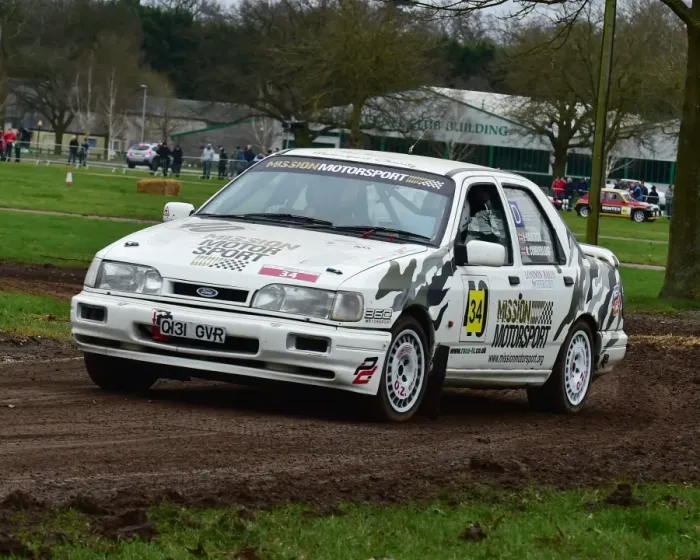 Framed Print : CM17 7849 David Vardy, Ford Sierra Cosworth Framed Print : CM17 7849 David Vardy, Ford Sierra Cosworth