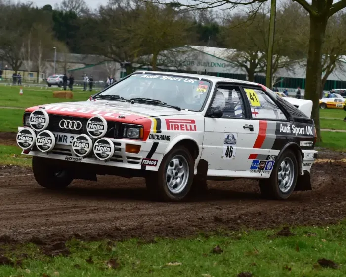 Framed Print : CM17 7856 Nick Barrington, Tom Barrington, Audi Quattro Framed Print : CM17 7856 Nick Barrington, Tom Barrington, Audi Quattro