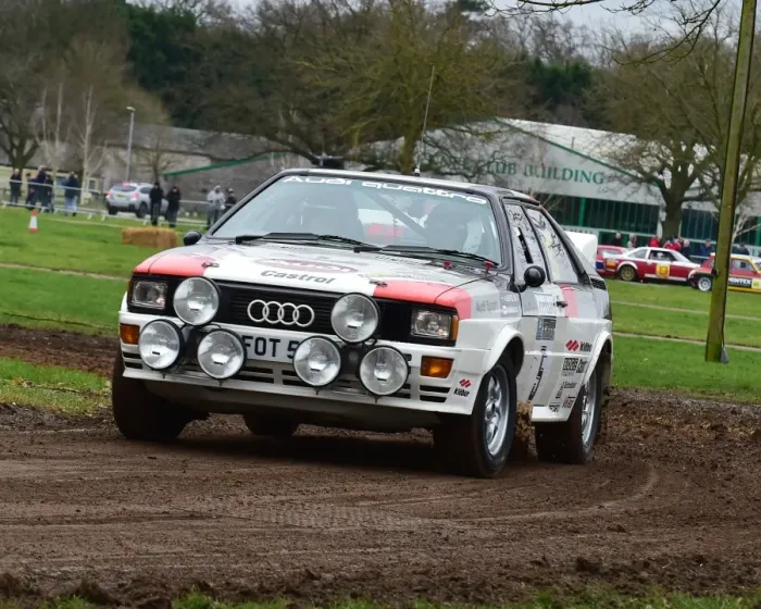 Framed Print : CM17 7862 Tim Clarke, Andy Trayner, Audi Quattro Framed Print : CM17 7862 Tim Clarke, Andy Trayner, Audi Quattro