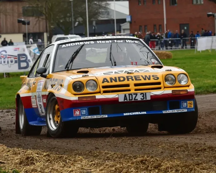 Framed Print : CM17 8003 Russell Brookes, Kerry Michael, Opel Manta 400 Framed Print : CM17 8003 Russell Brookes, Kerry Michael, Opel Manta 400