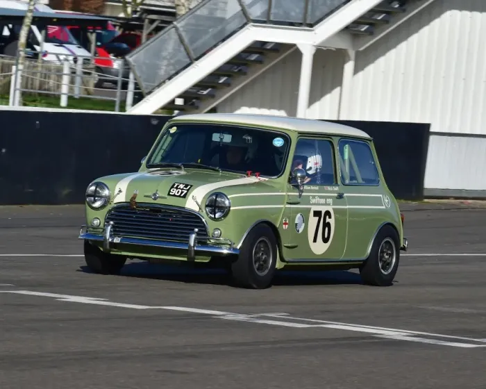 Framed Print : CM17 8420 William Medcalf, Mini Cooper Framed Print : CM17 8420 William Medcalf, Mini Cooper
