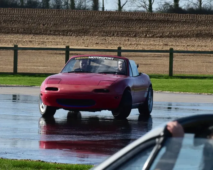 Framed Print : CM17 8536 Mazda MX5, skid pan
