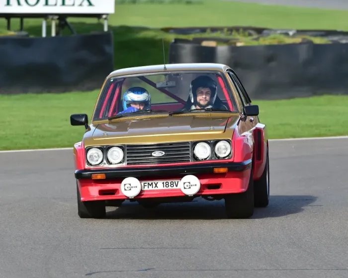 Framed Print : CM17 8956 Dave Trigg, Nick Hall, Ford Escort RS2000, Alan Mann replica