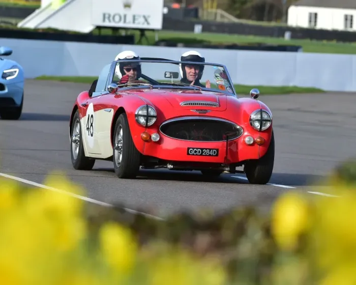 Framed Print : CM17 9011 Paul Auston, David Smithies, Austin Healey 3000 Mk3