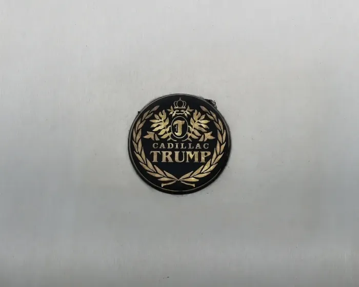 Rights Managed : CM18 0464 Trump Cadillac Rights Managed : CM18 0464 Trump Cadillac