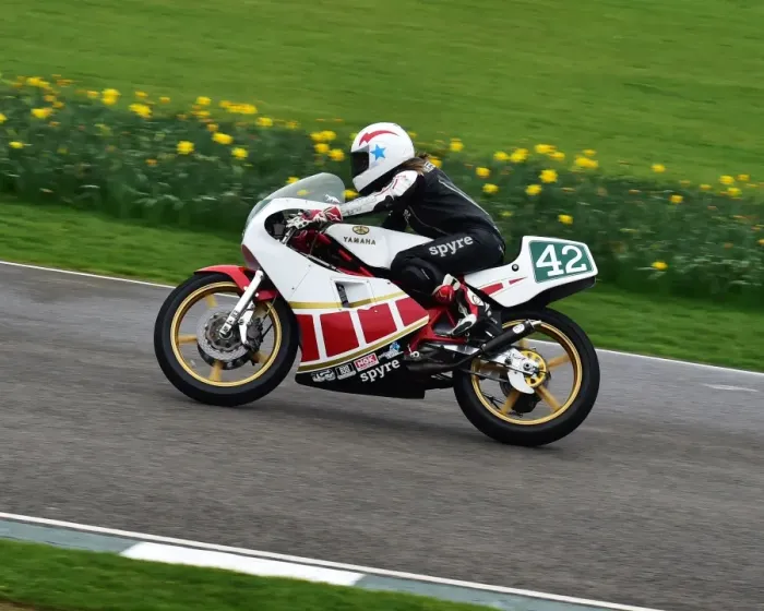 Rights Managed : CM18 0545 Sian Brooks, Yamaha TZ250L Rights Managed : CM18 0545 Sian Brooks, Yamaha TZ250L