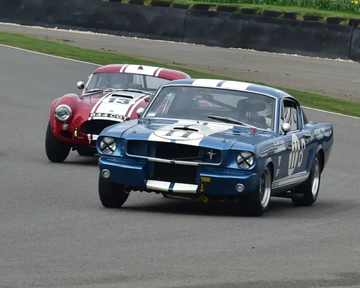 Rights Managed : CM18 0915 Jochen Mass, Larry Tucker, Ford Shelby Mustang GT350, Emanuele Pirro, Shaun Lynn Rights Managed : CM18 0915 Jochen Mass, Larry Tucker, Ford Shelby Mustang GT350, Emanuele Pirro, Shaun Lynn