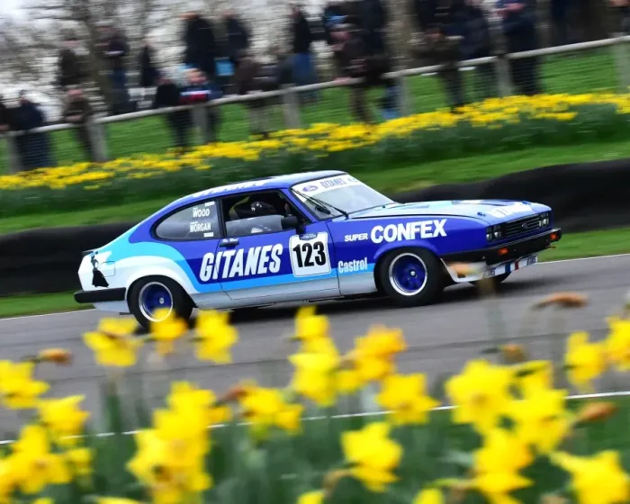 Rights Managed : CM18 1220 Ric Wood, Adam Morgan, Ford Capri III 3 litre S Rights Managed : CM18 1220 Ric Wood, Adam Morgan, Ford Capri III 3 litre S