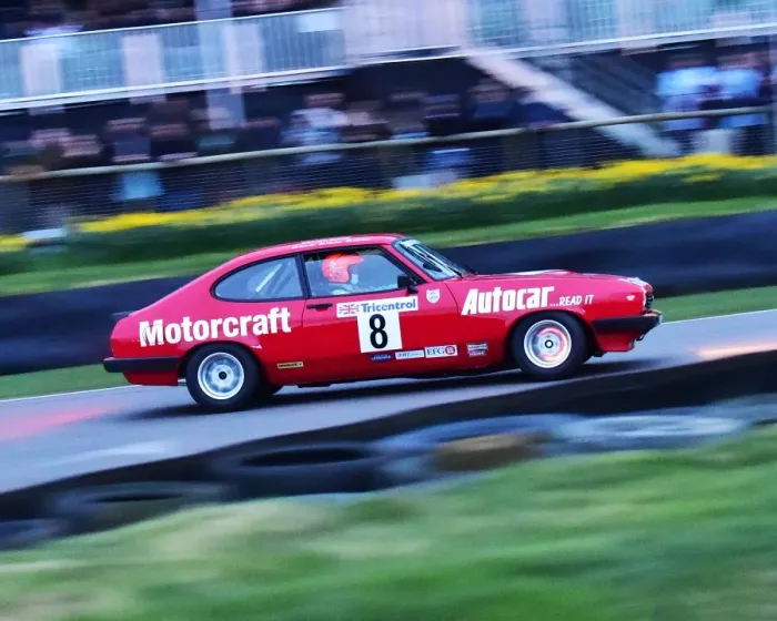 Rights Managed : CM18 1357 Mike Whitaker, Mike Jordan, Ford Capri III 3 litre S Rights Managed : CM18 1357 Mike Whitaker, Mike Jordan, Ford Capri III 3 litre S