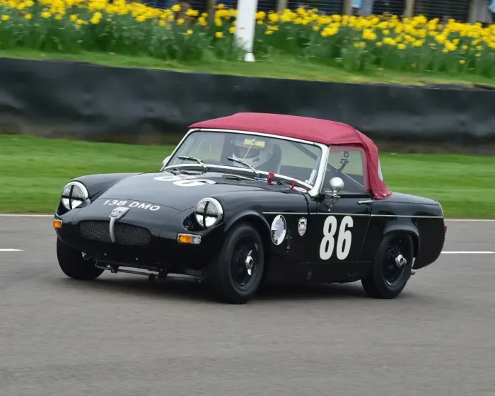 Rights Managed : CM18 1458 Charlie Settrington, MG Jacobs Midget Rights Managed : CM18 1458 Charlie Settrington, MG Jacobs Midget