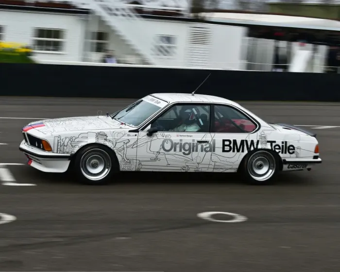 Rights Managed : CM18 1610 Gerhard Berger, BMW 635 CSI Rights Managed : CM18 1610 Gerhard Berger, BMW 635 CSI
