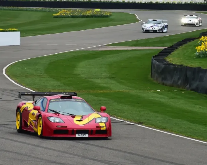 Rights Managed : CM18 2111 Nick Mason, McLaren F1 GTR Rights Managed : CM18 2111 Nick Mason, McLaren F1 GTR