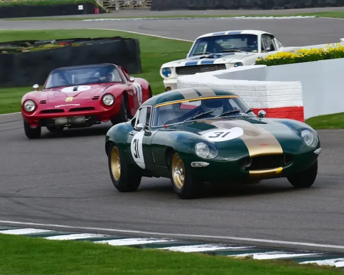 Rights Managed : CM18 2144 Ludovic Lindsay, Adam Lindemann, Jaguar E-Type, lightweight, lowdrag coupe Rights Managed : CM18 2144 Ludovic Lindsay, Adam Lindemann, Jaguar E-Type, lightweight, lowdrag coupe