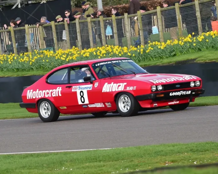 Rights Managed : CM18 2371 Mike Whitaker, Mike Jordan, Ford Capri III 3 litre S Rights Managed : CM18 2371 Mike Whitaker, Mike Jordan, Ford Capri III 3 litre S
