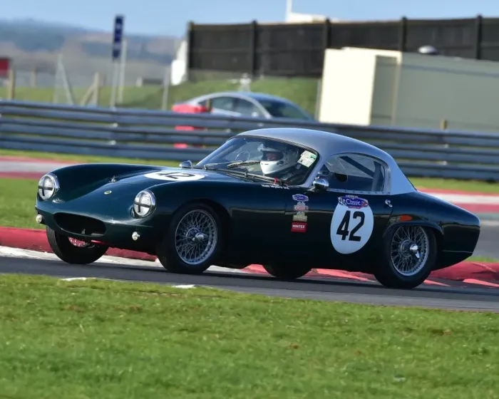 Framed Print : CM18 2995 Michael Flewitt, Michael O Brien, Lotus Elite Framed Print : CM18 2995 Michael Flewitt, Michael O Brien, Lotus Elite