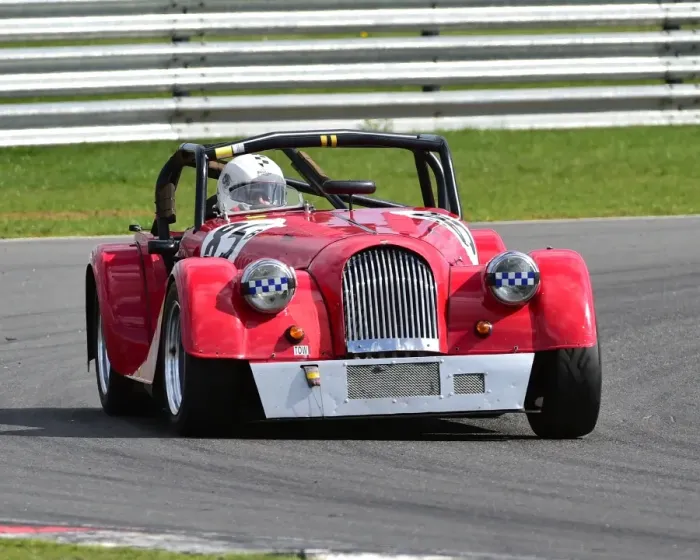 Framed Print : CM18 3438 Andy Green, Morgan Plus 8 Framed Print : CM18 3438 Andy Green, Morgan Plus 8