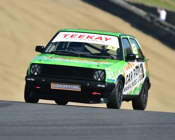 Framed Print : CM18 5726 Dan Gibbs, VW Golf GTi Mk2
