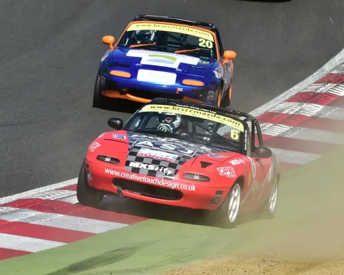Framed Print : CM18 6061 Jack Warry, Adam Craig, Mazda MX-5s