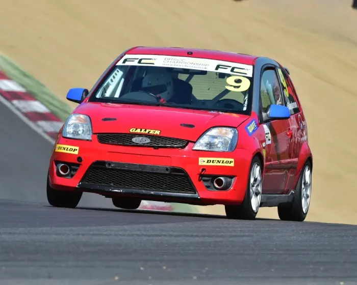 Framed Print : CM18 6310 Nick Sanderson, Ford Fiesta ST
