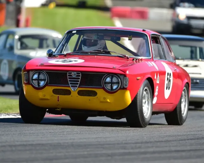 Framed Print : CM18 6405 David Alexander, Richard Fores, Alfa Romeo Sprint GT Framed Print : CM18 6405 David Alexander, Richard Fores, Alfa Romeo Sprint GT