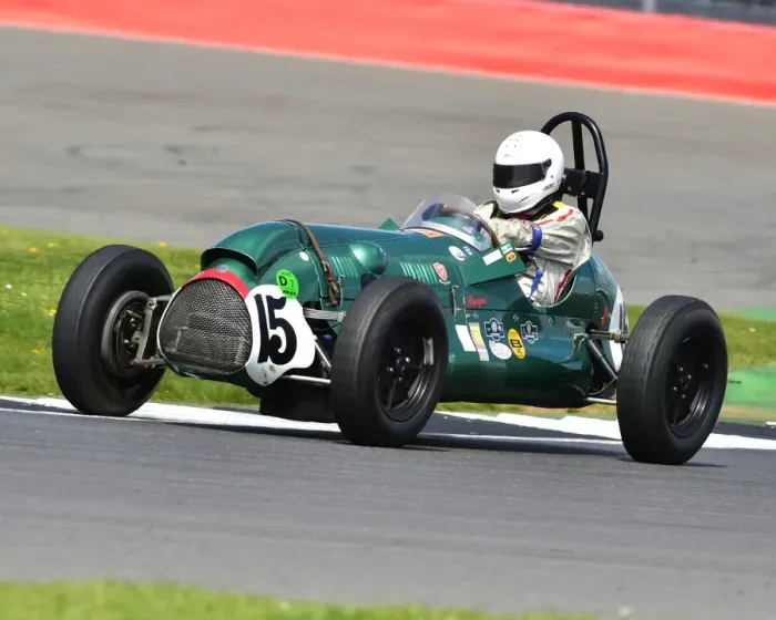 Framed Print : CM18 6895 David Wenman, Cooper Bristol Mk1 Framed Print : CM18 6895 David Wenman, Cooper Bristol Mk1