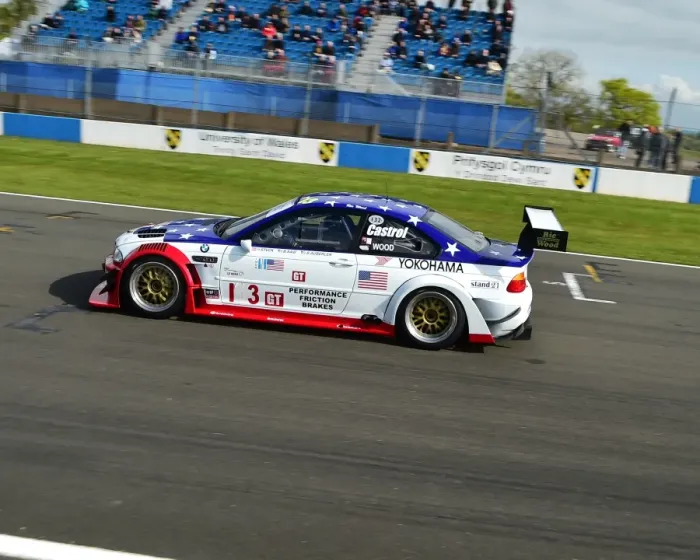 Framed Print : CM18 7907 Rick Wood, BMW M3 GTR
