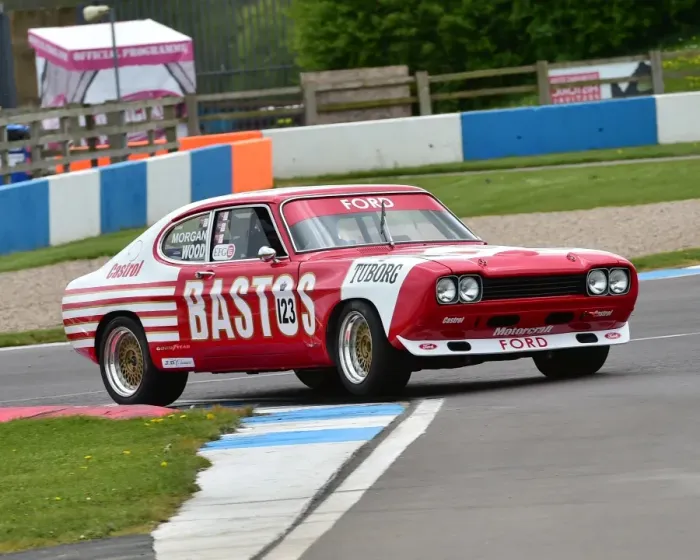 Framed Print : CM18 8385 Ric Wood, Adam Morgan, Ford Capri Framed Print : CM18 8385 Ric Wood, Adam Morgan, Ford Capri