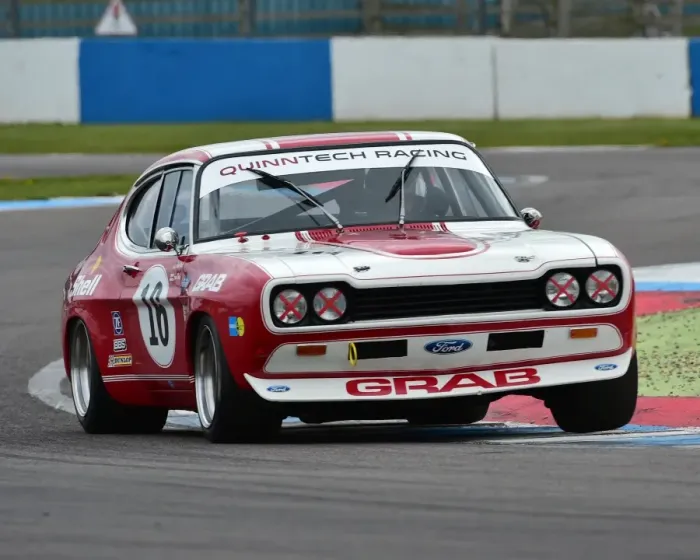 Framed Print : CM18 8430 Steve Dance, Ford Capri RS2600