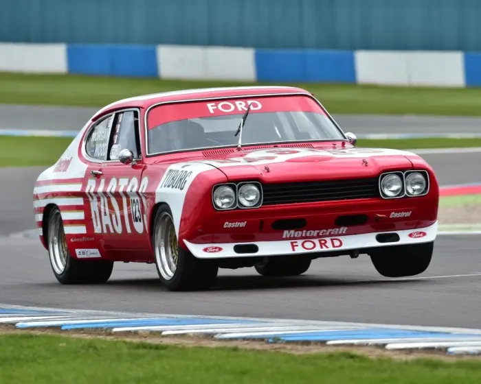 Framed Print : CM18 8525 Ric Wood, Adam Morgan, Ford Capri Framed Print : CM18 8525 Ric Wood, Adam Morgan, Ford Capri