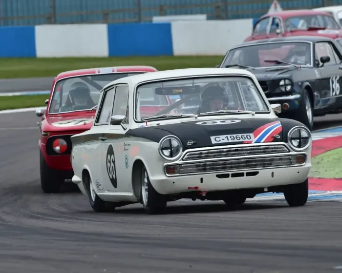 Framed Print : CM19 0600 Viggo Lund, Ford Lotus Cortina Mk1 Framed Print : CM19 0600 Viggo Lund, Ford Lotus Cortina Mk1