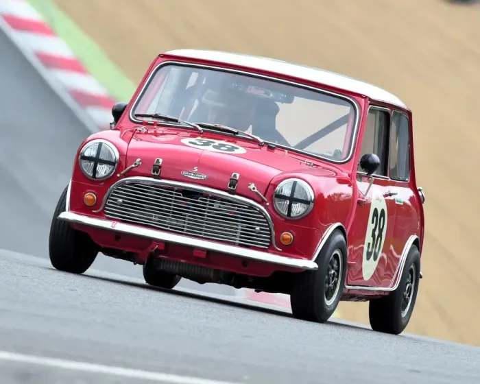 Framed Print : CM19 4220 Brian Johnson, Austin Mini Cooper S Framed Print : CM19 4220 Brian Johnson, Austin Mini Cooper S